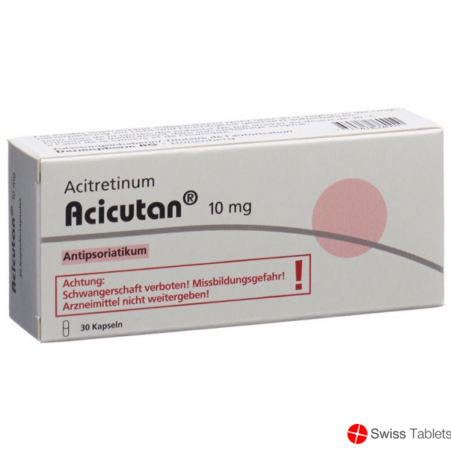 Acicutan Kapseln 10mg 30 Stück buy online