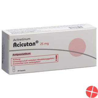 Acicutan Kapseln 25mg 30 Stück