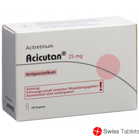 Acicutan Kapseln 25mg 100 Stück buy online