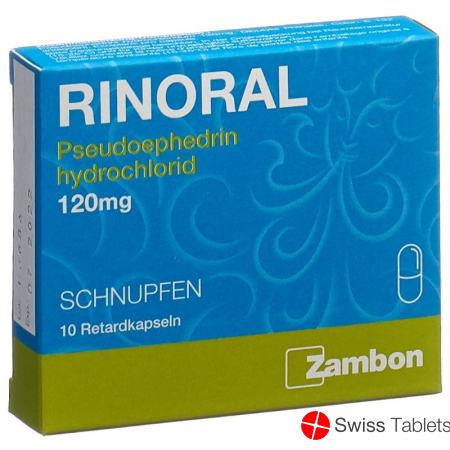 Rinoral Retard Kapseln 120mg 10 Stück buy online