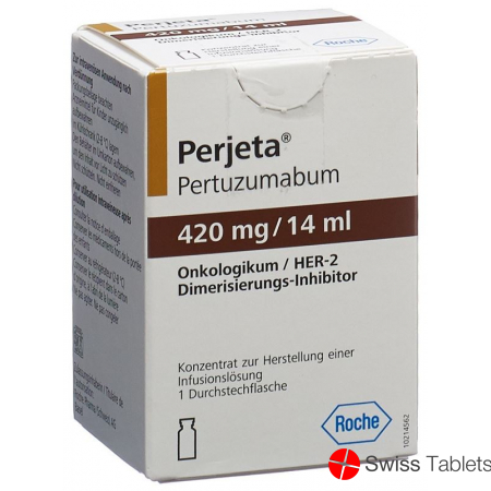 Perjeta Infusionskonzentrat 420mg/14ml Vial 14ml buy online