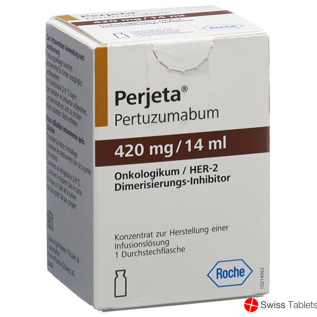 Perjeta Infusionskonzentrat 420mg/14ml Vial 14ml buy online