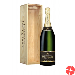 Champagne Jacquart Brut Mosaique Holzkistch 300cl
