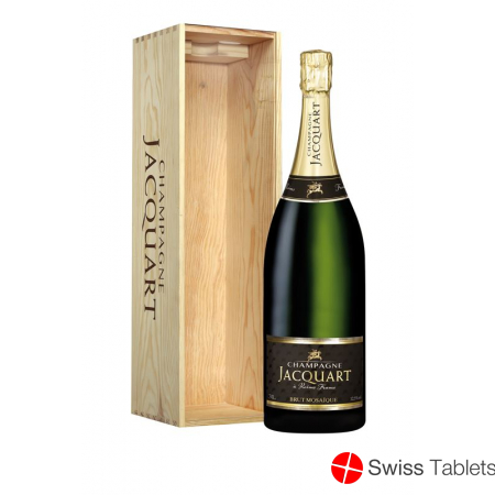 Champagne Jacquart Brut Mosaique Holzkistch 300cl buy online