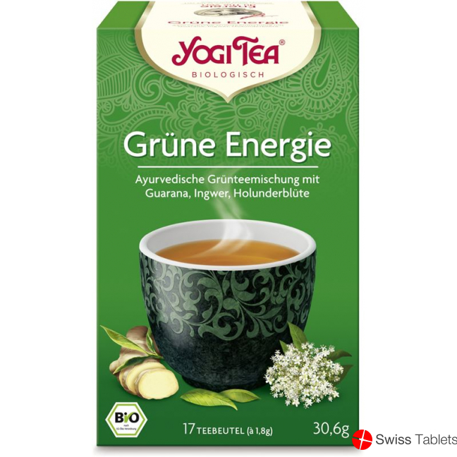 Yogi Green Tea Grüne Energie 17 Stück buy online
