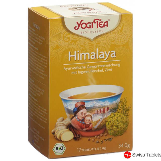 Yogi Tee Himalaya Beutel 17 Stück buy online
