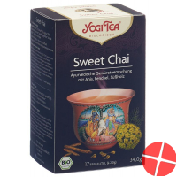 Yogi Chai Tee Sweet Chai Beutel 17 Stück