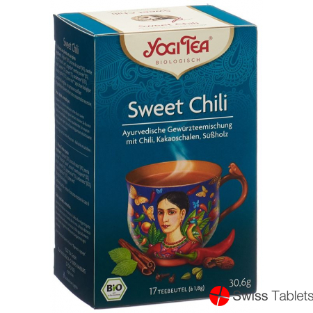 Yogi Tee Sweet Chili Beutel 17 Stück buy online
