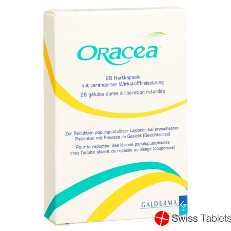 Oracea Kapseln 40mg 28 Stück buy online