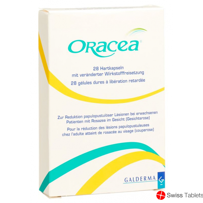 Oracea Kapseln 40mg 28 Stück buy online