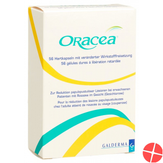 Oracea Kapseln 40mg 56 Stück