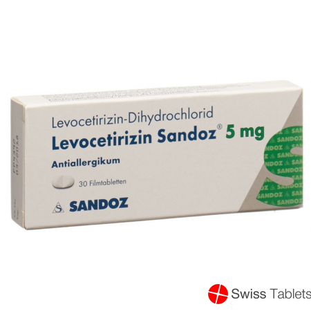 Levocetirizin Sandoz Filmtabletten 5mg 30 Stück buy online