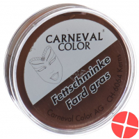 Carneval Color Fettschminke Braun Dose 15ml
