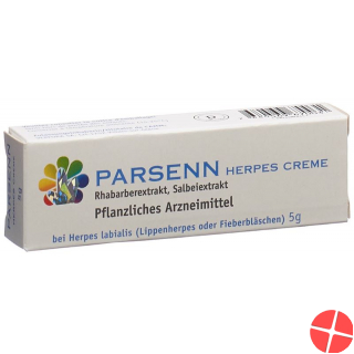 Parsenn Herpes Creme Tube 5g