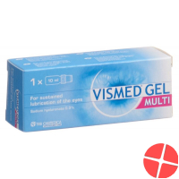 Vismed Gel Multi Hydrogel Wetting Eye Drops Bottle 10ml
