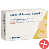 Ropinirol Sandoz 2 mg 28 tablets retard
