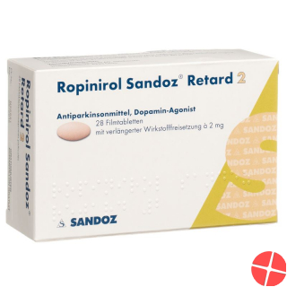Ropinirol Sandoz Retard Tabletten 2mg 28 Stück