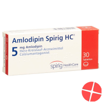 Amlodipin Spirig HC 5 mg 30 tablets