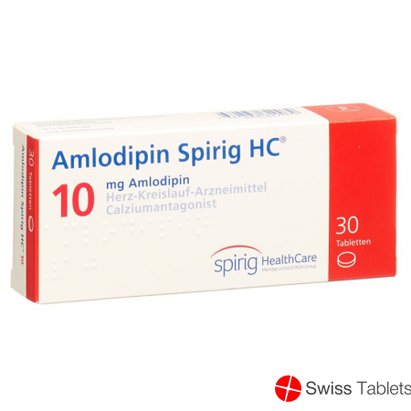 Amlodipin Spirig HC Tabletten 10mg 30 Stück buy online
