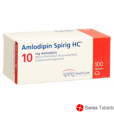 Amlodipin Spirig HC Tabletten 10mg 100 Stück buy online