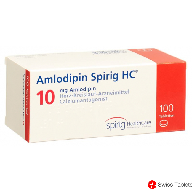 Amlodipin Spirig HC Tabletten 10mg 100 Stück buy online