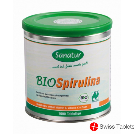 Bio Spirulina Hau Tabletten 400mg 1000 Stück buy online