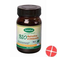 Spirulina&chlorella Hau Bio Tabletten 400mg 250 Stück