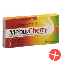 Mebu-cherry Lutschtabletten 24 Stück