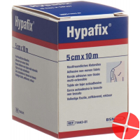 Hypafix adhesive fleece 5cmx10m roll