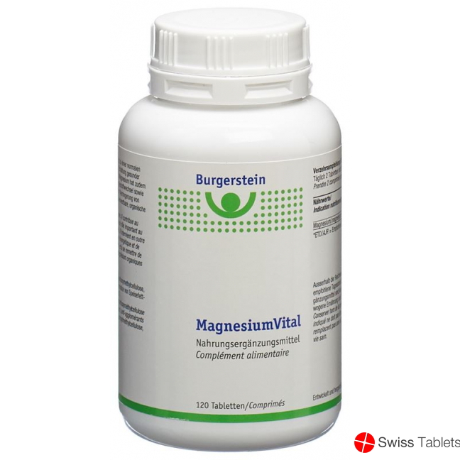 Burgerstein Magnesiumvital tablets Ds 120 pieces buy online