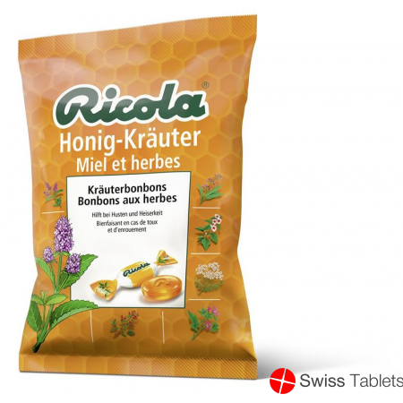 Ricola Honig-Kräuter Kräuterbonbons Beutel 125g buy online