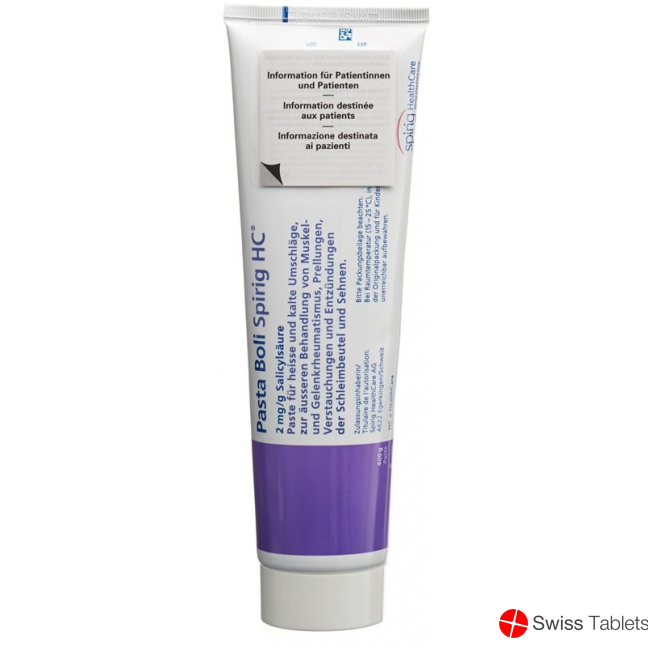 Pasta Boli Spirig HC Tube 400g buy online