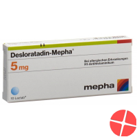 Desloratadin Mepha Lactabs 5mg 10 Stück