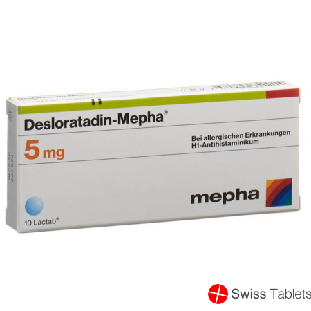 Desloratadin Mepha Lactabs 5mg 10 Stück buy online