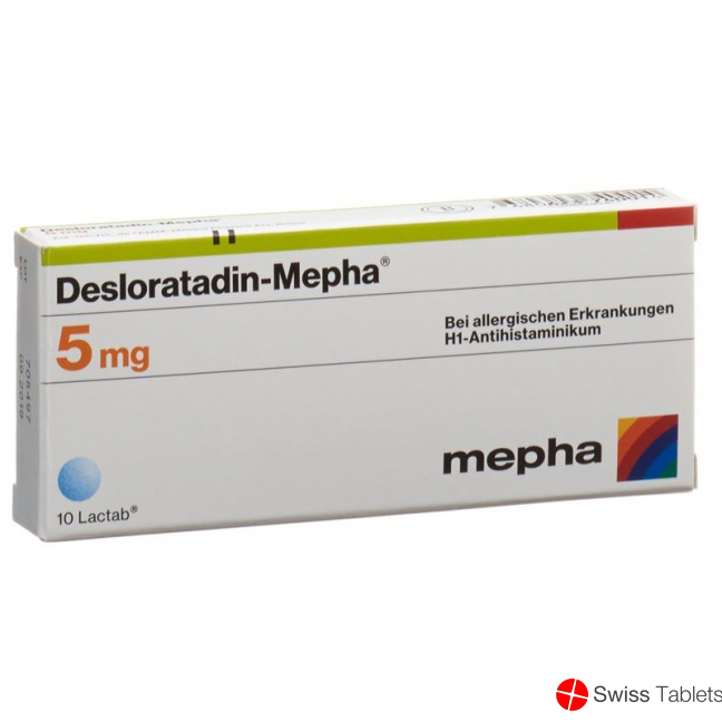 Desloratadin Mepha Lactabs 5mg 10 Stück buy online