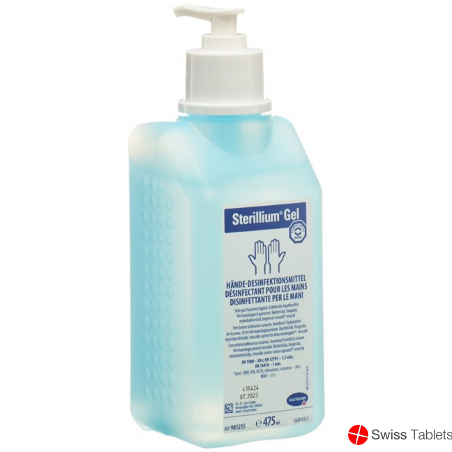 Sterillium Gel Hände-Desinfektionsmittel mit Pumpe 475ml buy online