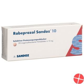 Rabeprazol Sandoz Filmtabletten 10mg 28 Stück