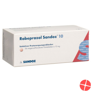 Rabeprazol Sandoz Filmtabletten 10mg 56 Stück