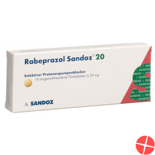 Rabeprazol Sandoz Filmtabletten 20mg 14 Stück