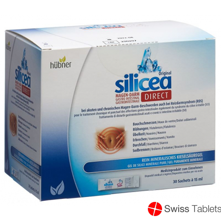 Hübner Silicea Magen-Darm Direct Gel 30 Sticks à 15ml buy online