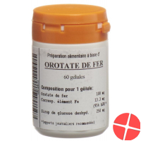 Oligopharm Orotate De Fer Kapseln 100mg 60 Stück