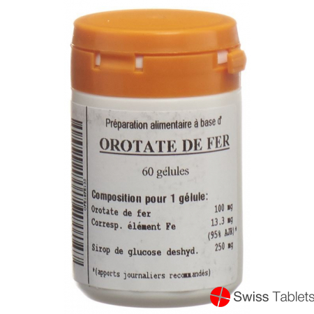 Oligopharm Orotate De Fer Kapseln 100mg 60 Stück buy online