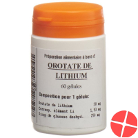 Oligopharm Orotate De Lithium Kapseln 50mg 60 Stück