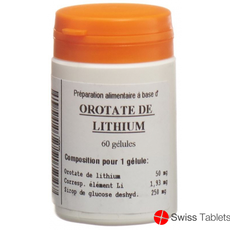 Oligopharm Orotate De Lithium Kapseln 50mg 60 Stück buy online