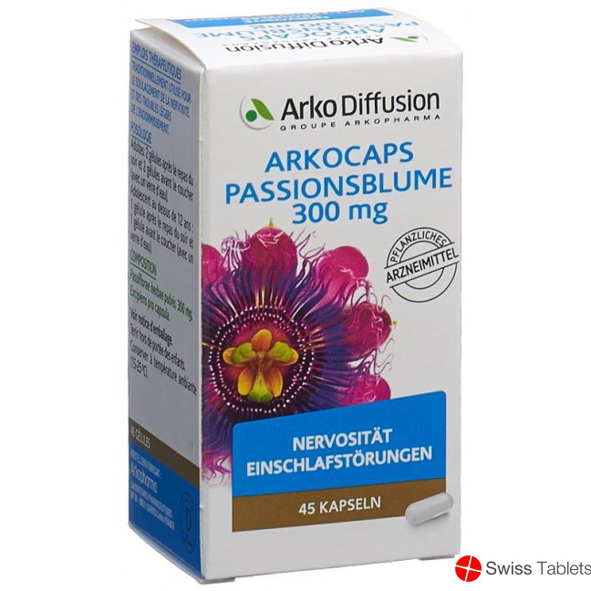 Arkocaps Passionsblume Kapseln 300mg 45 Stück buy online