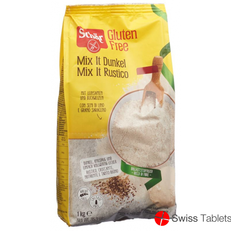 Schär Brot-Mix Dunkel Glutenfrei 1kg buy online