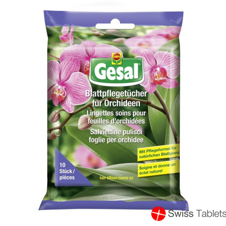 Gesal Blattpflegetücher für Orchideen 10 Stück buy online