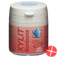 Biosana Xylitol raspberry 80 pieces bonbons
