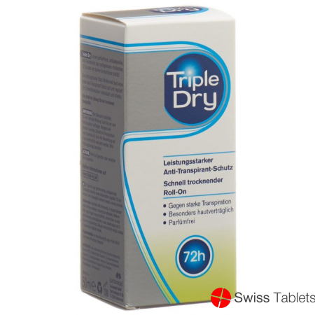 Triple Dry Anti-Transpirant Roll-On 50ml buy online
