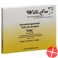 Willi Fox drug test THC single urine 5 pcs